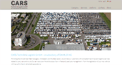 Desktop Screenshot of cars-gmbh.de